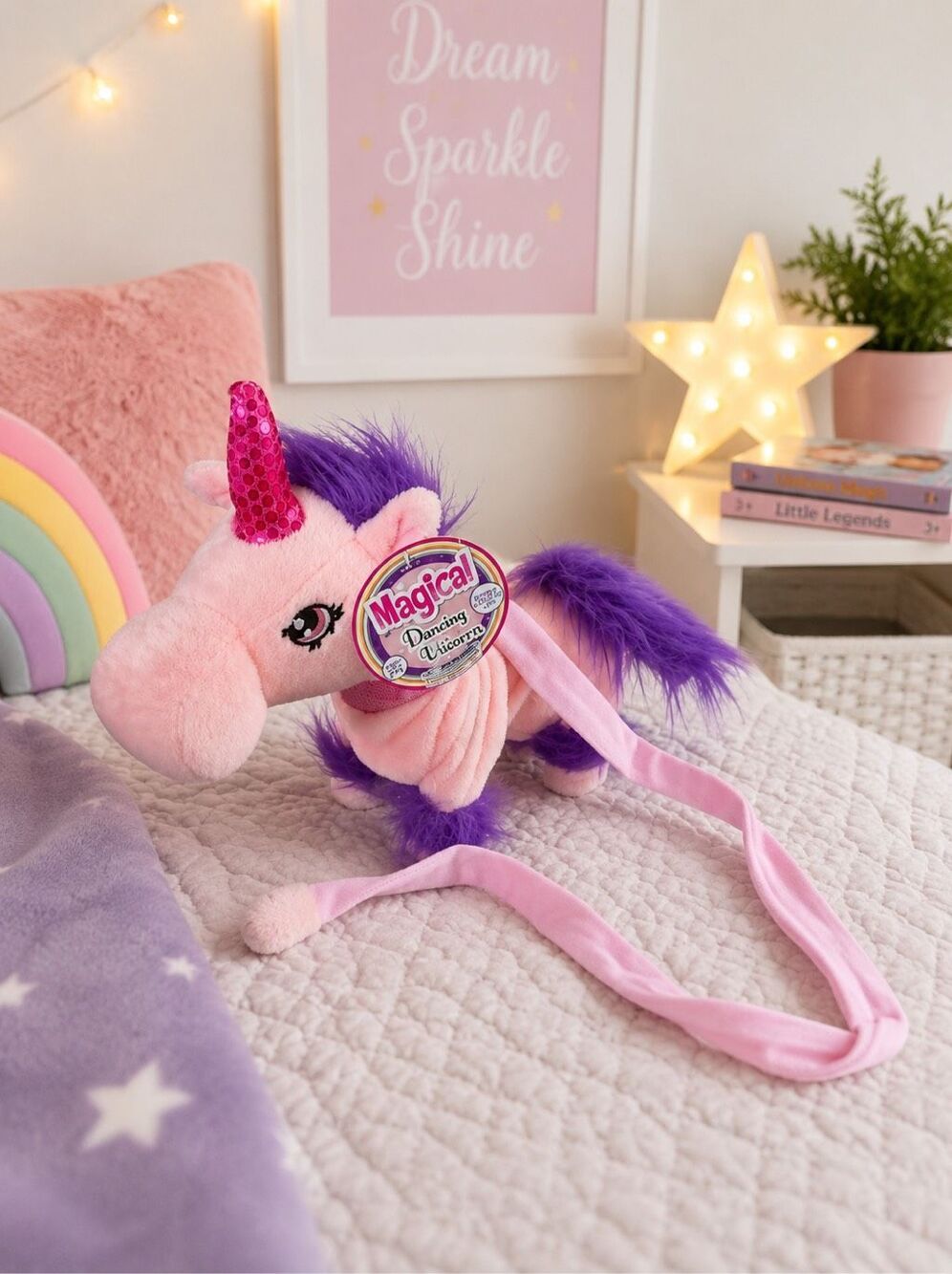 Westminster Gwendolyn The Galloping Unicorn Sounds Walks Pink